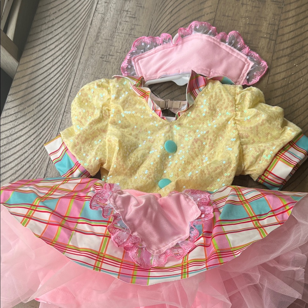 Yellow and Pink Kids Costume